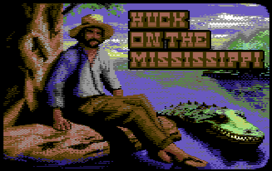 Neues C64-Spiel: Huck On The Mississippi